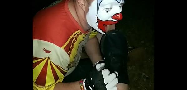  Clown Worshiping Size 12 Muddy Shoes